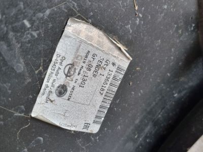 OPEL ZAFIRA C Bal első Sárvédő Barna 10435 - 2. kép