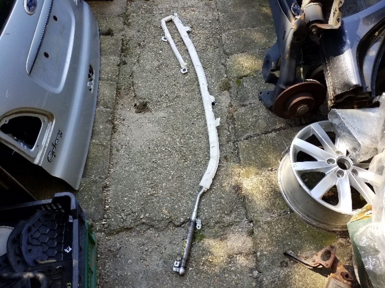 SKODA OCTAVIA II (1Z3) Bal első Függöny Légzsák 5 ajtós