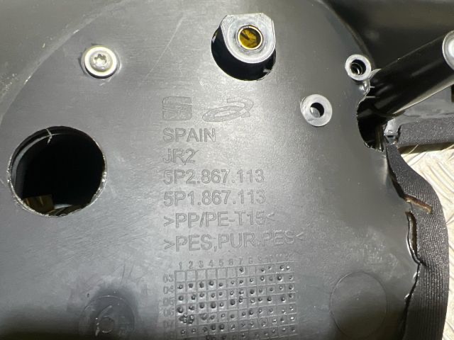 SEAT ALTEA (5P1) Bal első Ajtó Kárpit