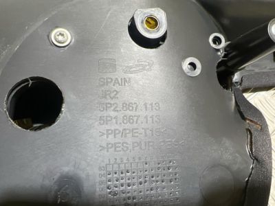 SEAT ALTEA (5P1) Bal első Ajtó Kárpit - 2. kép