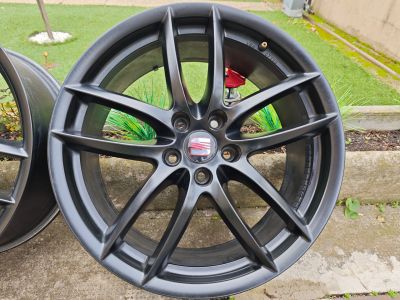 Seat Leon 1P Cupra R gyári 19" 5x112 alufelni szett - 7. kép