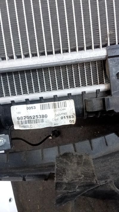 Peugeot 3008,5008 vízhűtő