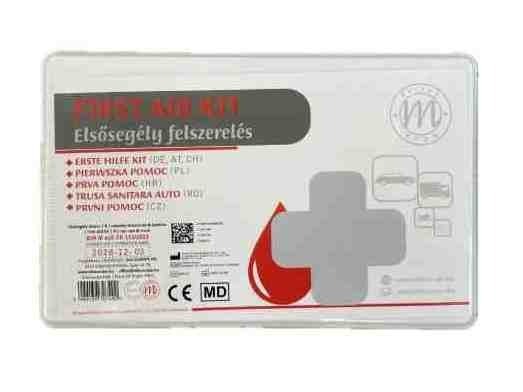 MENTÕDOBOZ "B" KIS MÉRETÛ EU comfort fit / Elsõsegélydoboz DIN M daS CR 153/2023  FELSZERELÉS