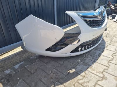 OPEL ZAFIRA C (P12) Első Lökhárító (Részeivel) Fehér 7157 - 6. kép
