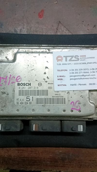 Motorvezérlő 9648483480