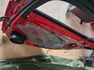 OPEL ASTRA K Jobb hátsó Ajtó Piros 7287 - 2. kép