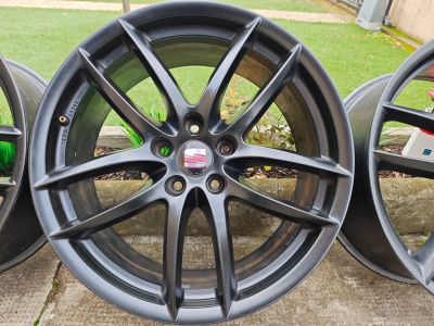 Seat Leon 1P Cupra R gyári 19" 5x112 alufelni szett - 6. kép