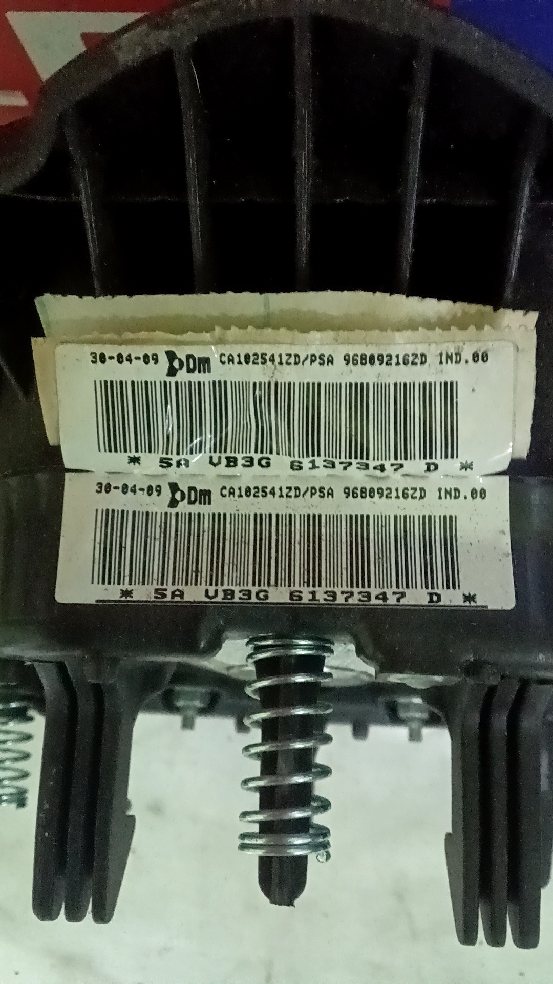 Kormánylégzsák 96809216ZD