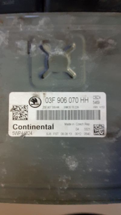 Fabia 1.2 tsi CBZA motorvezérlő  - 3. kép