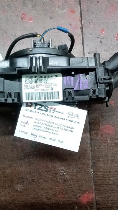 Kormánykapcsoló 96773911ZD - Komplett Kormánykapcsoló