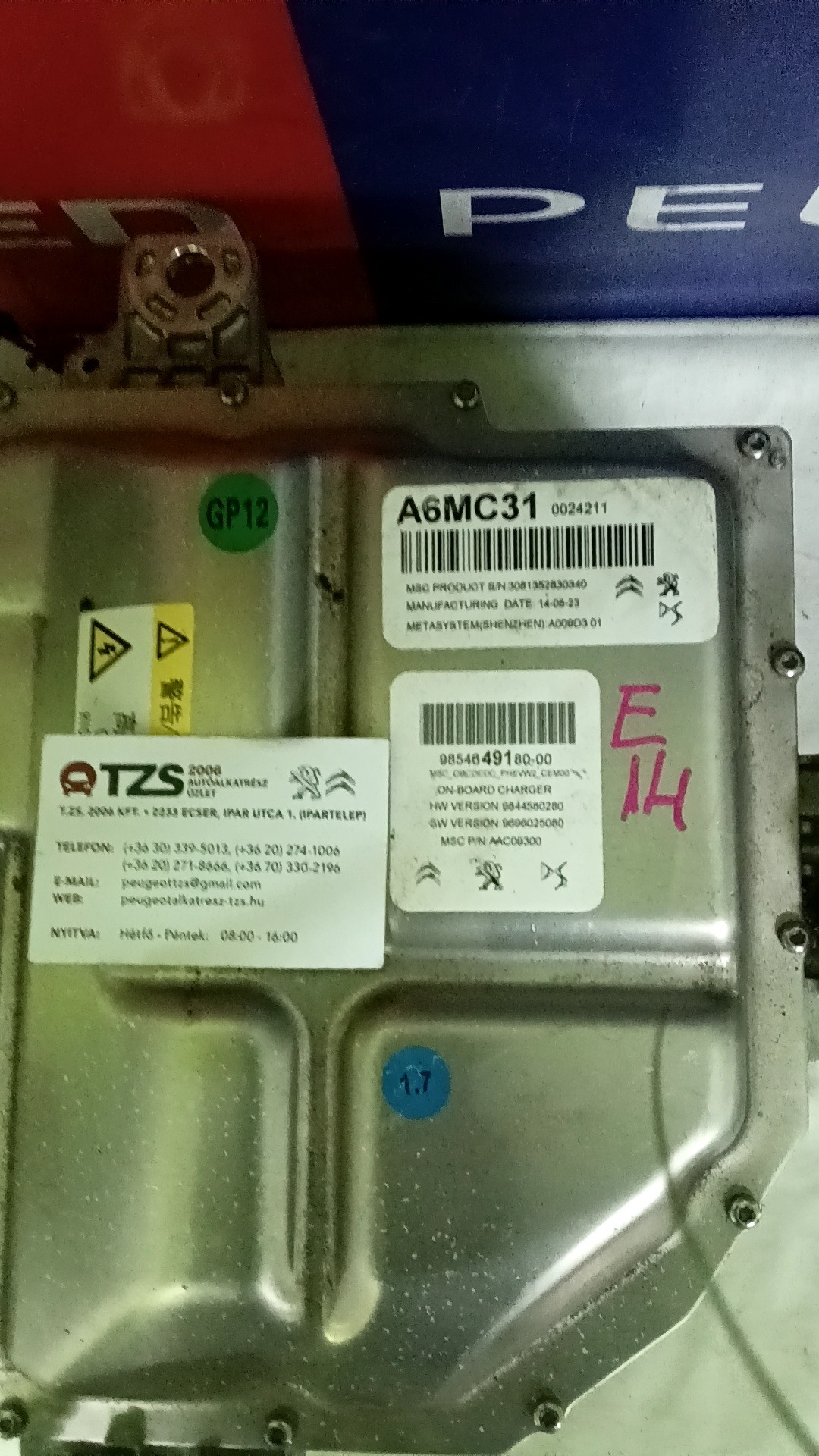 Onboard charger 9854649180 image 4