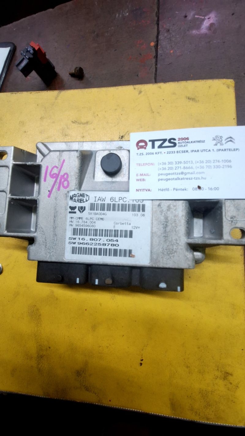 motorvezérlő 9662258780 - Motorvezérlő (ECU) | EXPO.HU