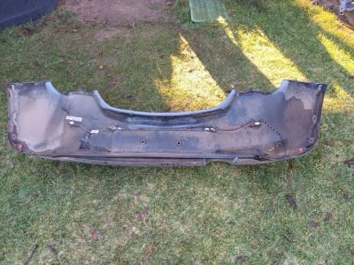 OPEL CORSA E Hátsó Lökhárító Ezüst 3 ajtós, 4 radaros (Részeivel) 4740 - 3. kép