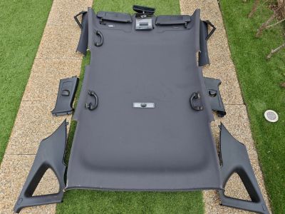 Fekete tetőkárpit szett - 4. kép