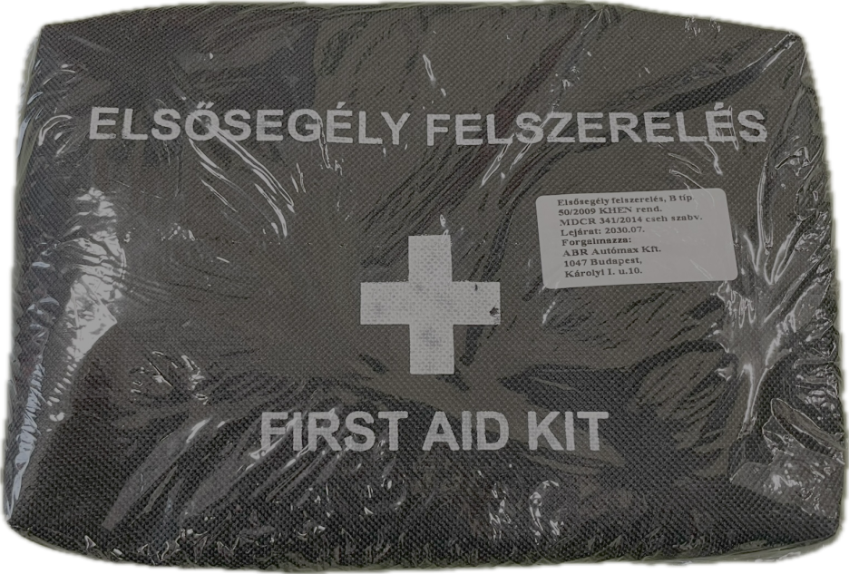 MENTÕDOBOZ B EU /ELSÕSEGÉLY/ GYÖNGYVÁSZON TÁSKÁS          FELSZERELÉS