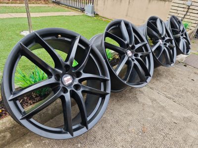 Seat Leon 1P Cupra R gyári 19" 5x112 alufelni szett - 3. kép