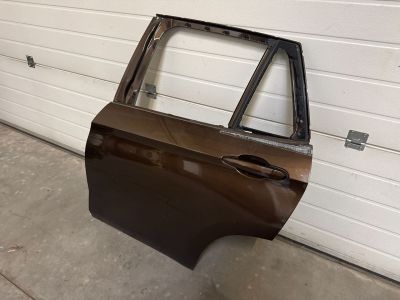 BMW X1 E84 gyári bal hátsó rozsdamentes ajtó  - 5. kép