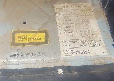 CHEVROLET (SGM) EPICA GYÁRI AUTÓRÁDIÓ  - Egyéb