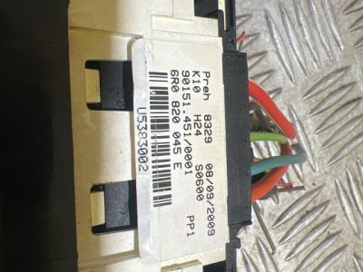 VW POLO (6R_) Fűtéskapcsoló (manuális klímás) - 1. kép