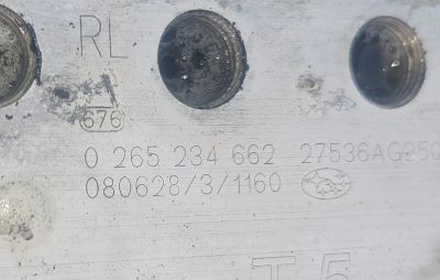 SUBARU OUTBACK 3 ABS KOCKA  - Bal első ABS Jeladó