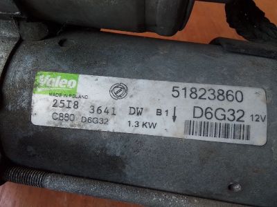 FIAT PUNTO II Önindító - Önindító