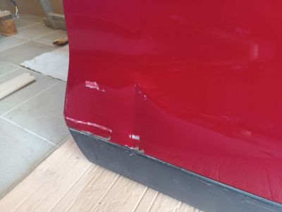 OPEL MOKKA Bal hátsó Ajtó Bordó (Részeivel) 10359 - 2. kép