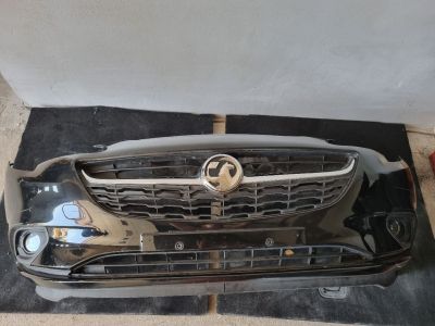 OPEL CORSA E Első Lökhárító (Részeivel) Fekete 5064  - 1. kép