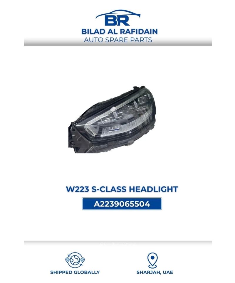 Mercedes-Benz S-Class headlight W223 A2239065504 – Used Genuine - Bal Ledes Fényszóró | EXPO.HU