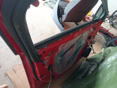 OPEL ASTRA K Bal első Ajtó Piros 7276 - 3. kép