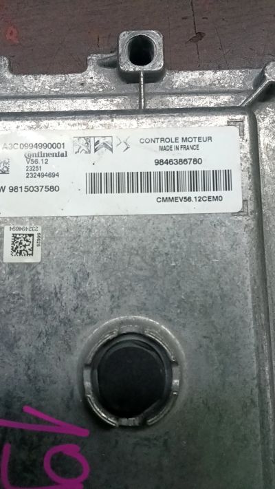 motorvezérlő 9846386780