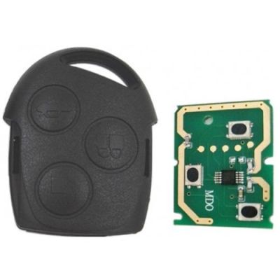 Új, utángyártott, Három gombos, 433 MHz-es távirányító Ford - 2. kép