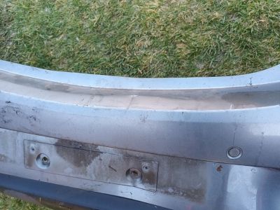 OPEL CORSA E Hátsó Lökhárító Ezüst 3 ajtós, 4 radaros (Részeivel) 4740 - 2. kép