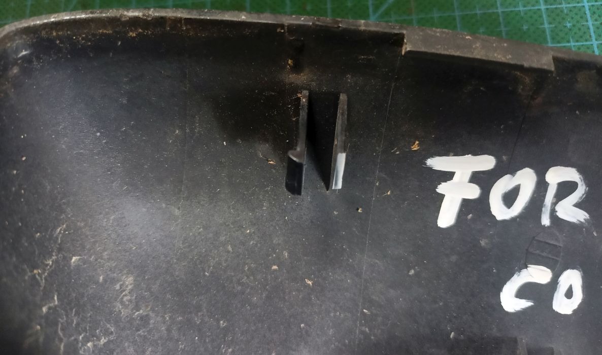 Ford Cougar Bal Tükör hátlap Fekete, Gyári bontott image 4