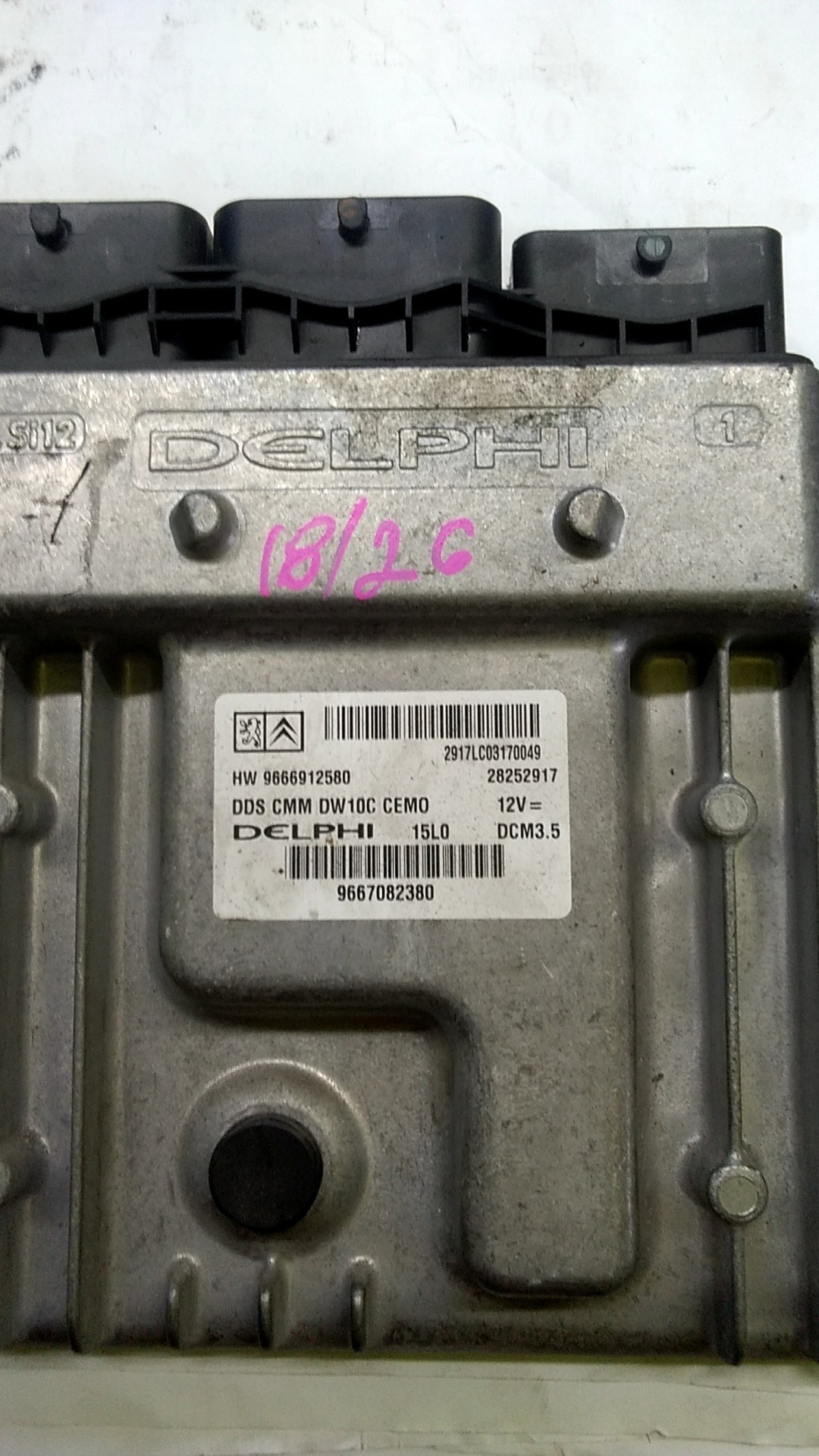 Motorvezérlő 9667082380