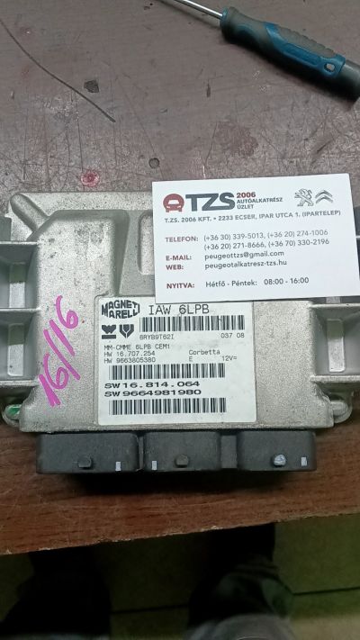 Motorvezérlő 9664981980