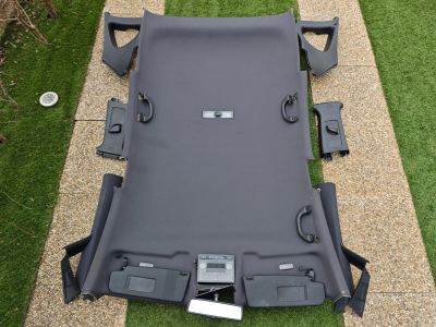 Fekete tetőkárpit szett - 1. kép