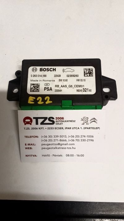 Parkoló PDC 9824532180 - Parkolássegítő - radar